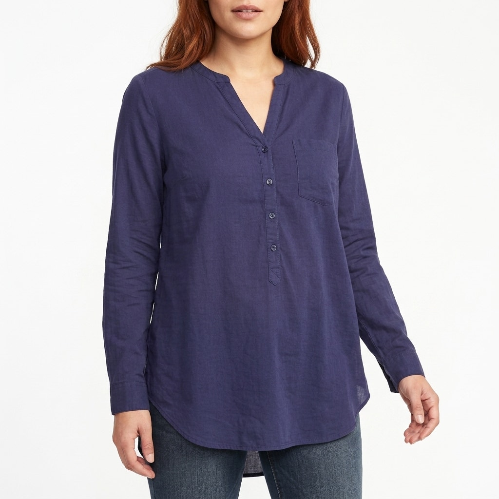 Old Navy San Blue Lightweight Tunic Women Knit Size Xs